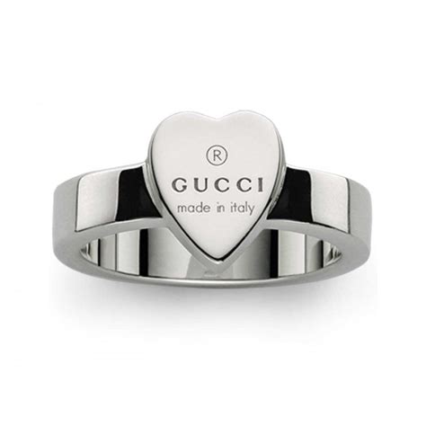 fake gucci heart ring|gucci trademark ring.